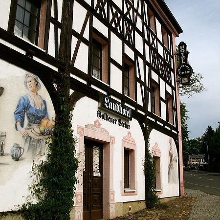 Landhotel Goldener Becher Limabach - Oberfrohna Buitenkant foto